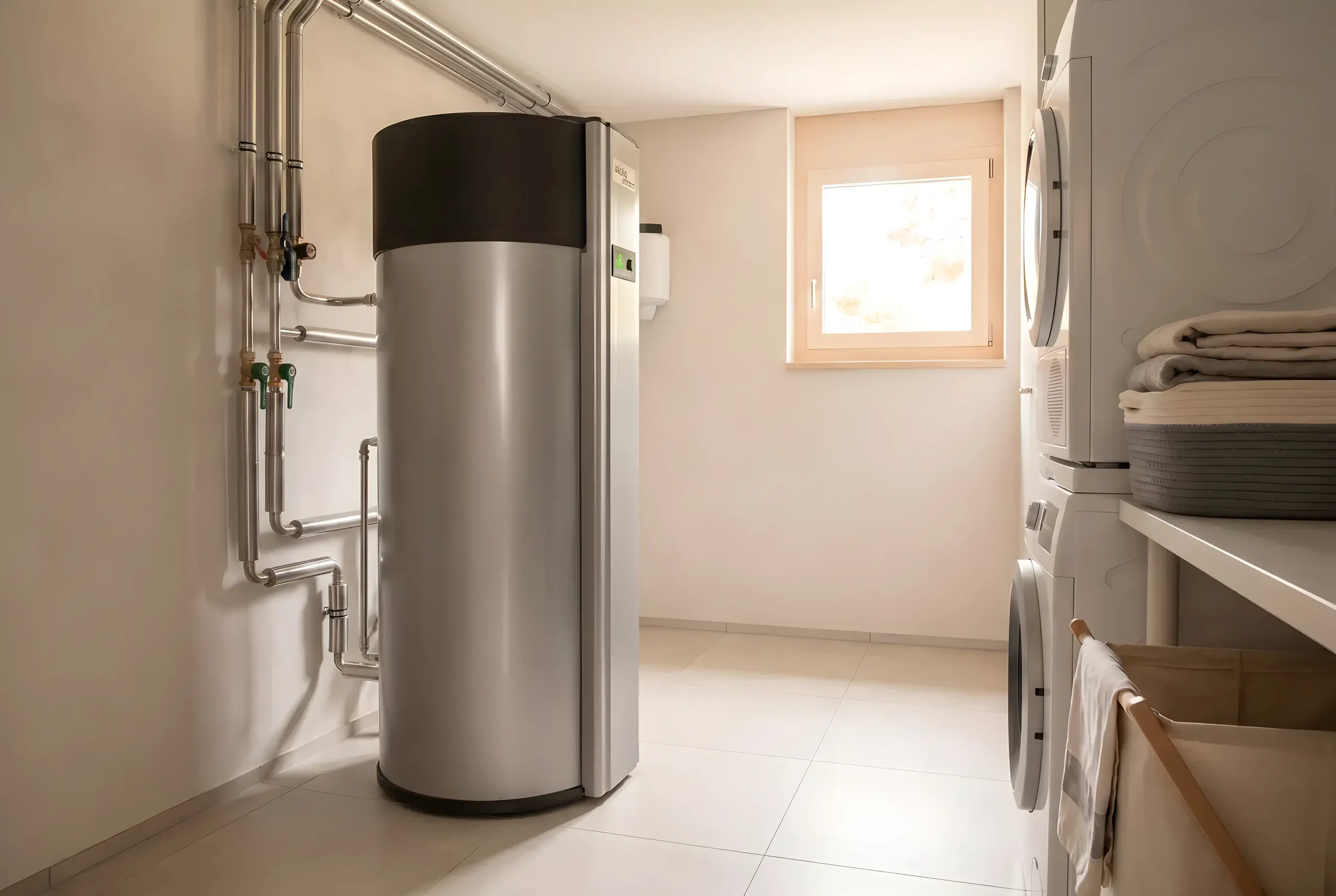 Chauffe-eau thermodynamique dans un local technique